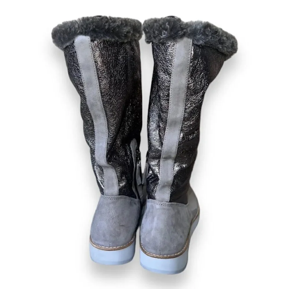 Johnston &‎ Murphy Taupe Paula Suede Boots Women's 7.5
